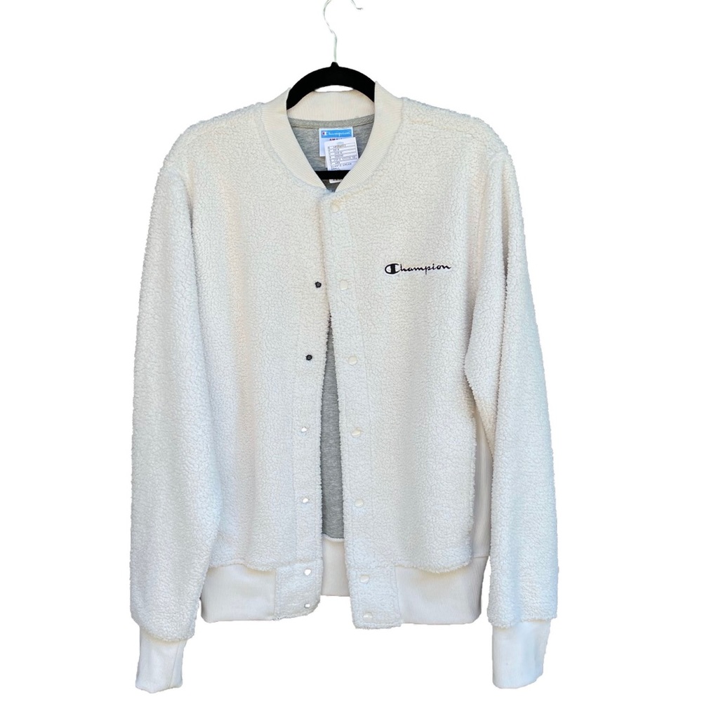 Champion Fuzzy Bomber Jacket
